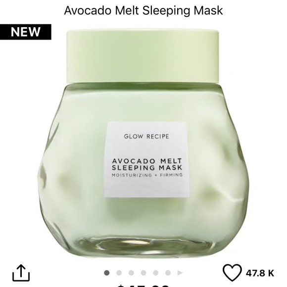 Sephora Other - Glow avocado sleeping mask